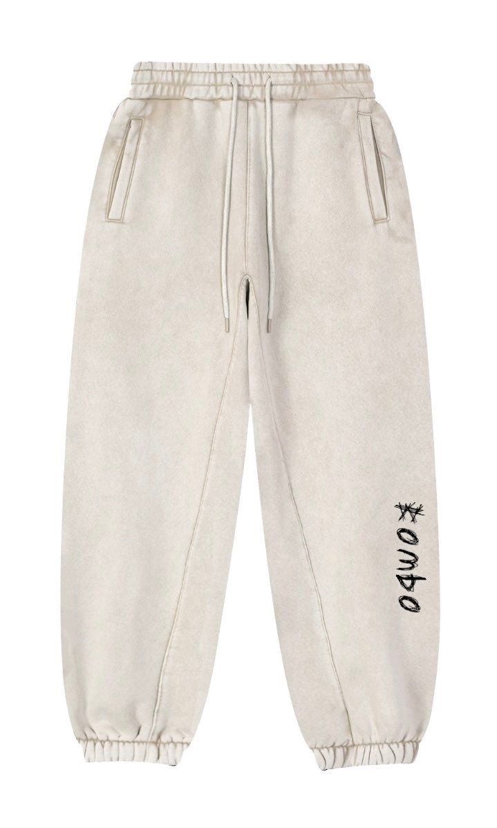 Baggy scrunch sweatpants